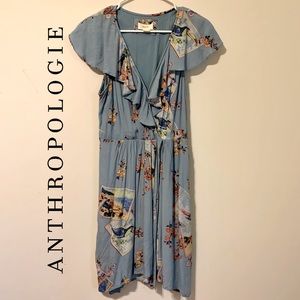 Anthropologie Maeve dress. Blue. Size 8.